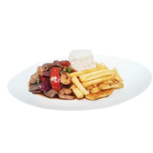 Saltado tres sabores