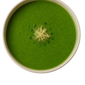 Crema de espinaca thai